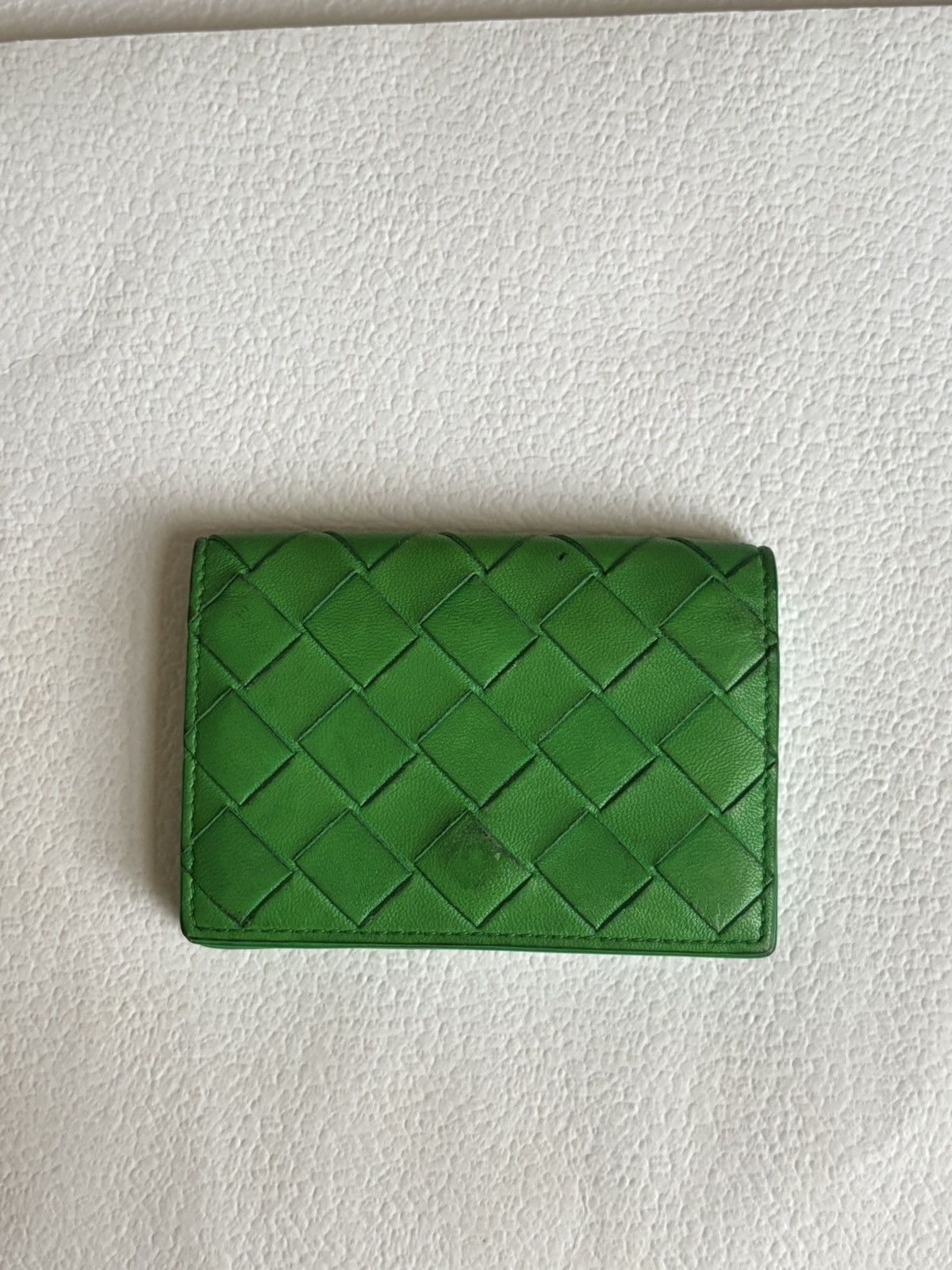 Bottega Veneta Bottega Venete Intrecciato Business Card Wallet / Holder Size ONE SIZE - 1 Thumbnail