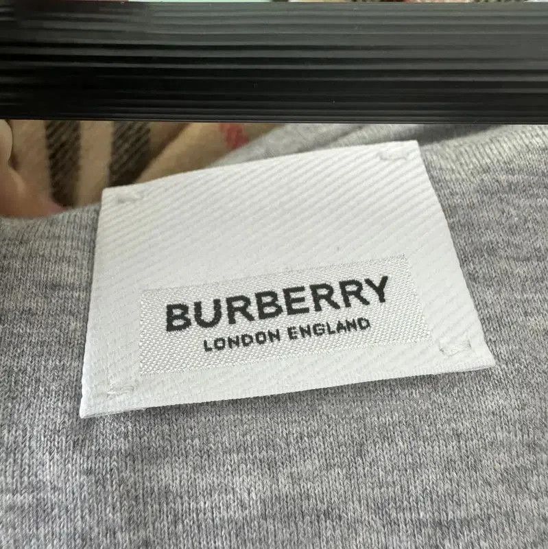 Burberry Burberry Gray Cotton Zip-Up Hoodie for Men. Size US S / EU 44-46 / 1 - 2 Thumbnail