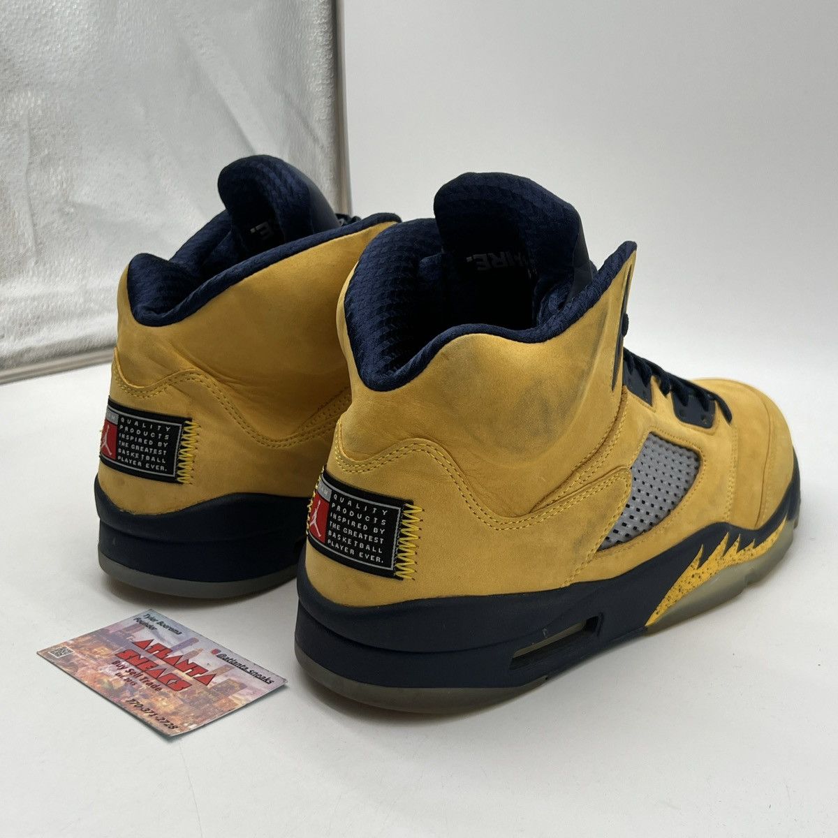 Jordan Brand Air Jordan 5 Michigan Size US 11.5 / EU 44-45 - 5 Thumbnail