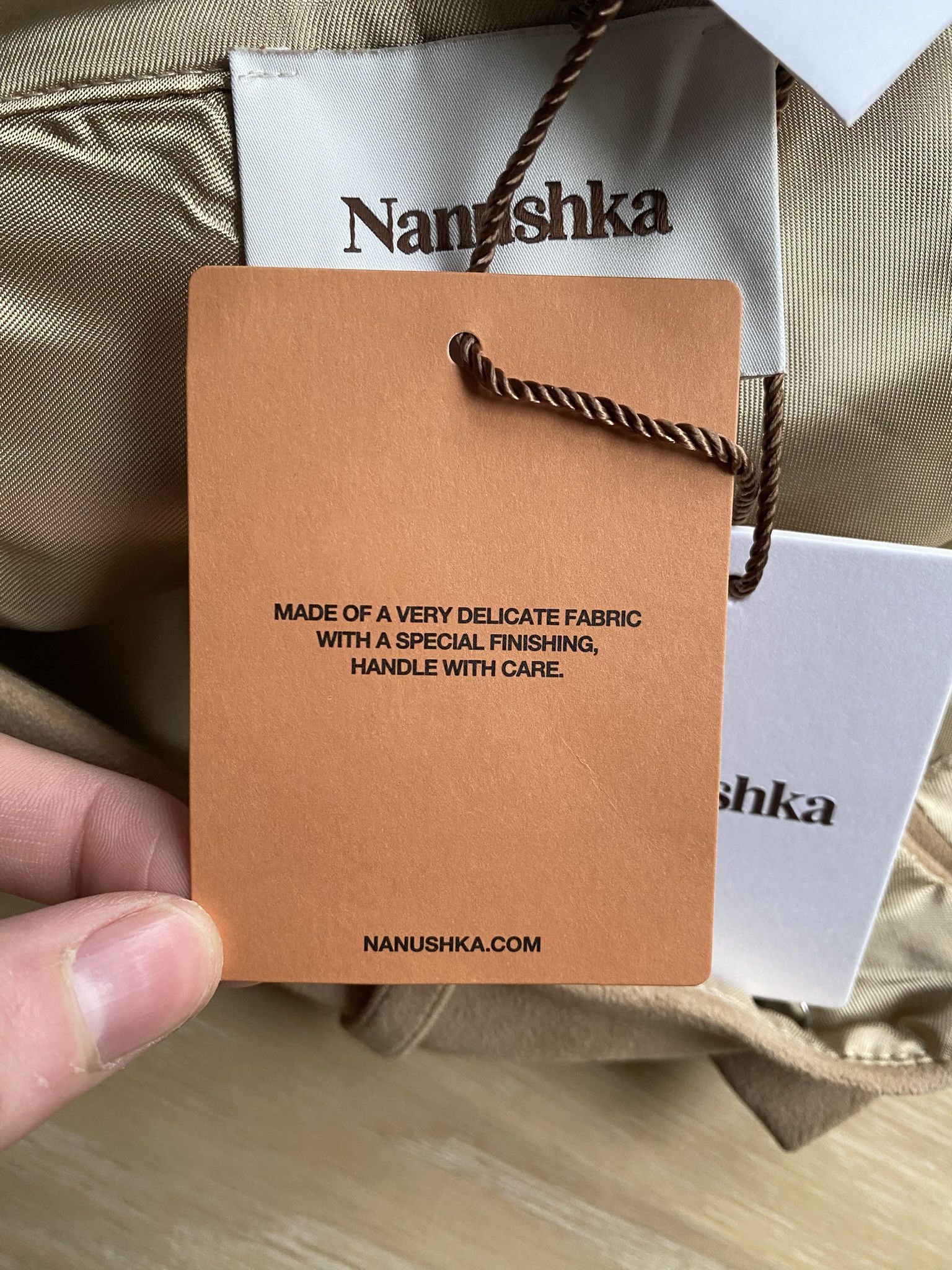 Nanushka NWT $2195 - Regenerated Leather Suede Pants Size US 30 / EU 46 - 10 Thumbnail