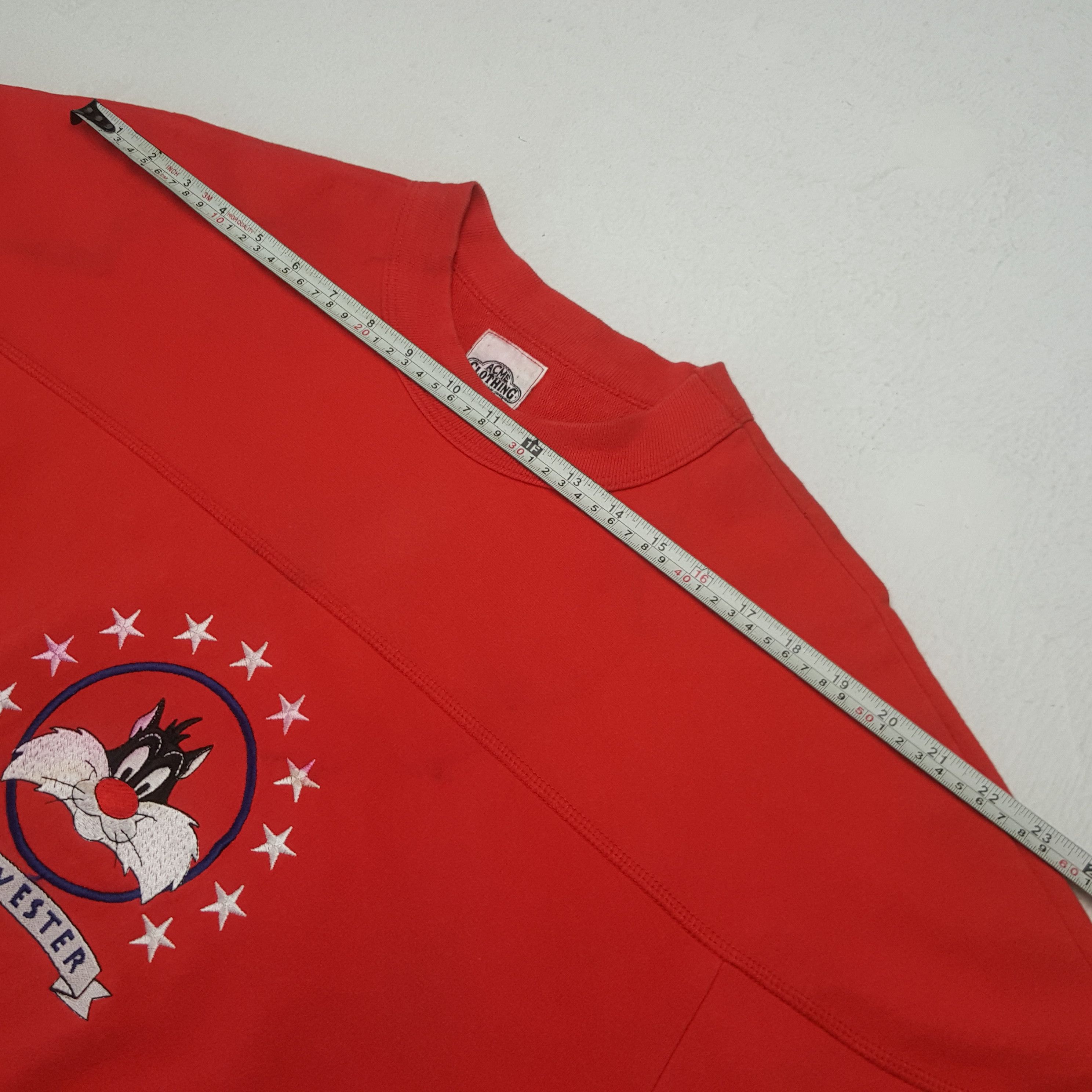 Acme Clothing × Disney × Vintage Vintage Sylvester Acme Cartoon Disney Sweatshirt C286N21 Size US L / EU 52-54 / 3 - 5 Thumbnail