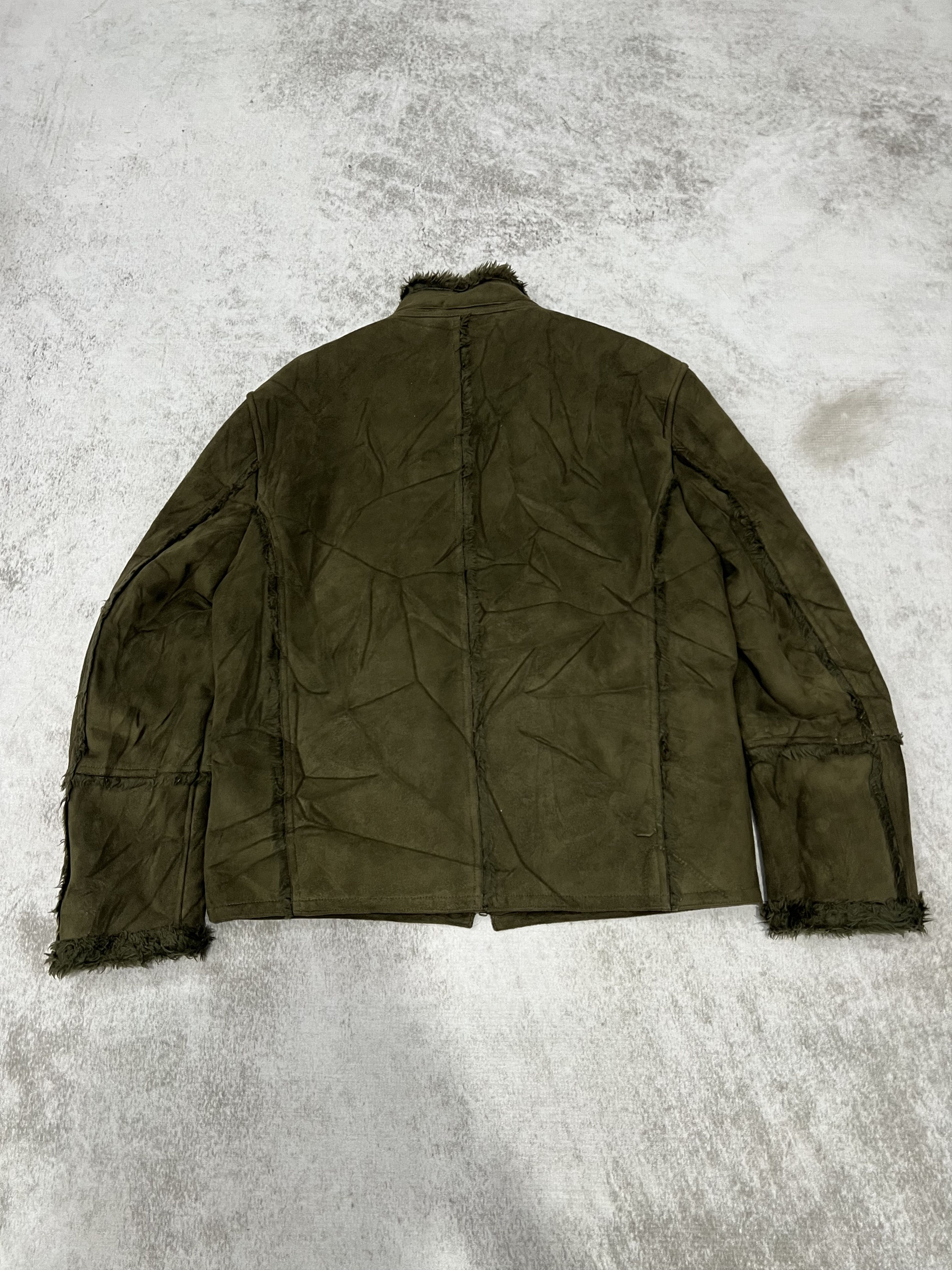 Japanese Brand 2000s Japanese Ifsix 14th Opium Fur G8 Moleskin y2k Lgb Size US L / EU 52-54 / 3 - 4 Thumbnail