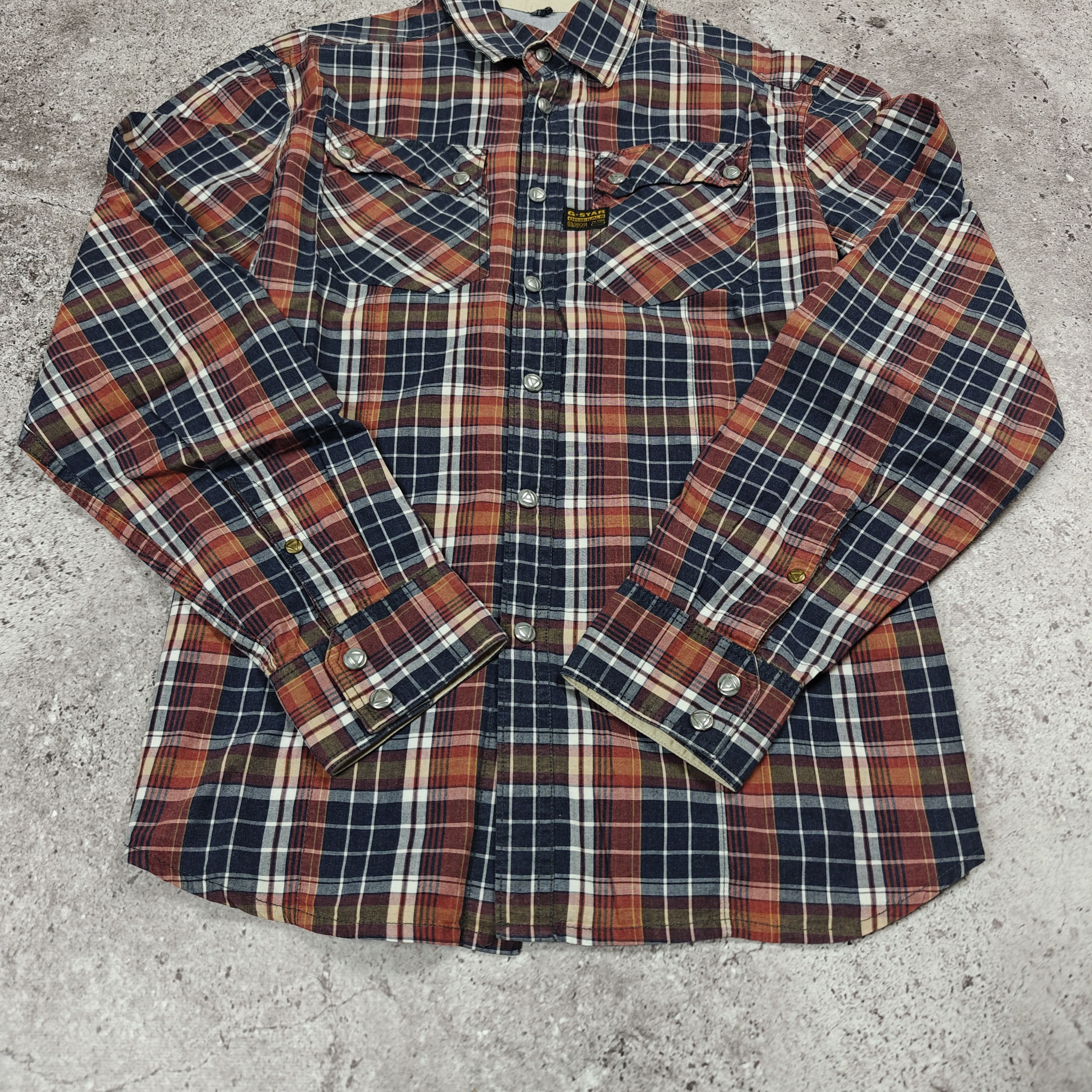 G-Star G-Star Raw SKI Crayon Shirt Check Snap size L Size US L / EU 52-54 / 3 - 3 Thumbnail