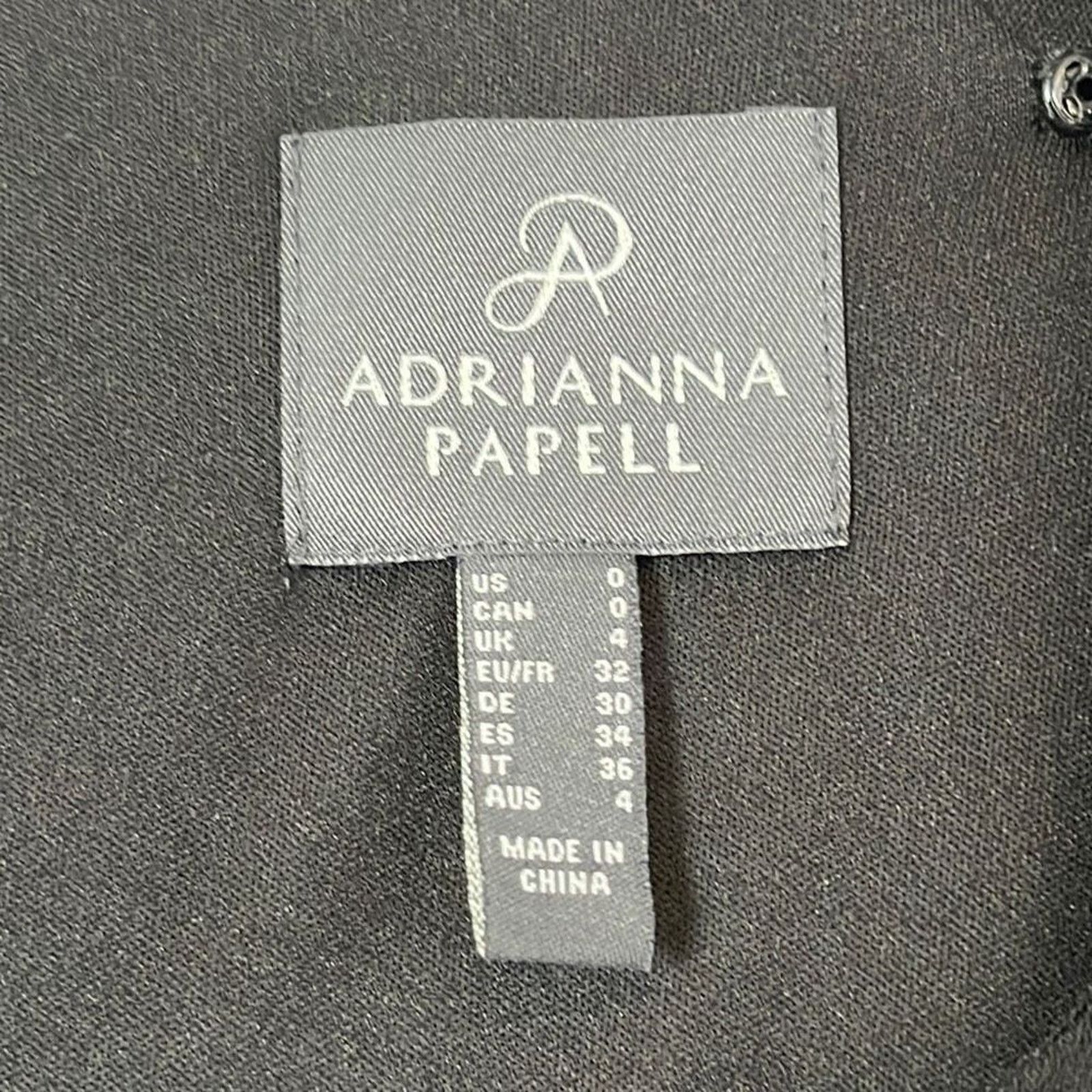 Adrianna Papell Adrianna Papell Divine High Low Midi Dress Size 0 NWT Size XS / US 0-2 / IT 36-38 - 7 Thumbnail
