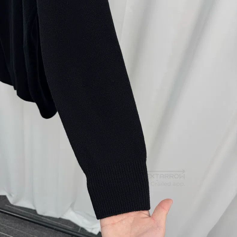 Balenciaga Balenciaga Torch Embroidered Letter Wool Sweater Size US S / EU 44-46 / 1 - 4 Thumbnail
