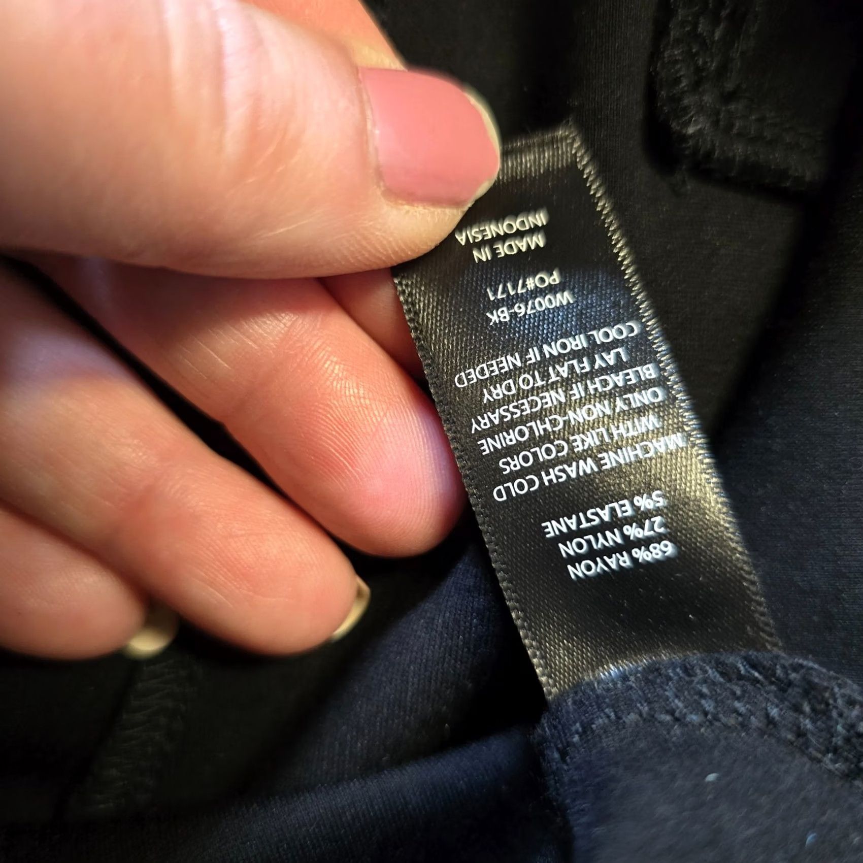 Vintage Betabrand Pants Womens Small Petite Black Stretch Straight Career Casual Capsule Pants Regular Mid Rise Front Flat Back Black Size 28" / US 6 / IT 42 - 7 Thumbnail