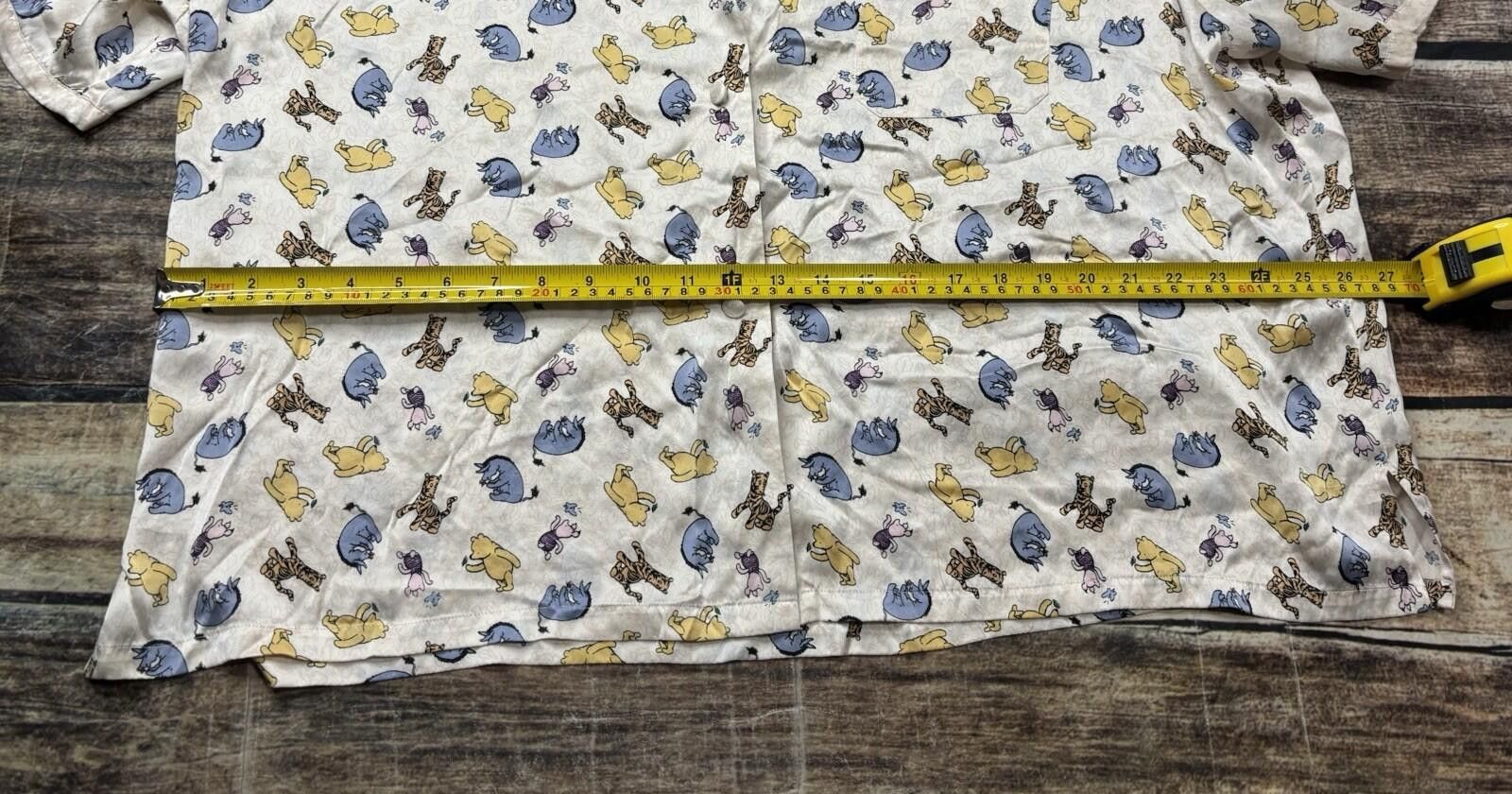Other Y2K Walt Disney World Top Womens XL Silk Tigger Eeyore Pooh Size XL / US 12-14 / IT 48-50 - 10 Thumbnail