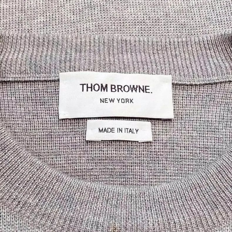 Thom Browne Thom Browne Grey Schnauzer sweater for puppy Size US S / EU 44-46 / 1 - 5 Thumbnail
