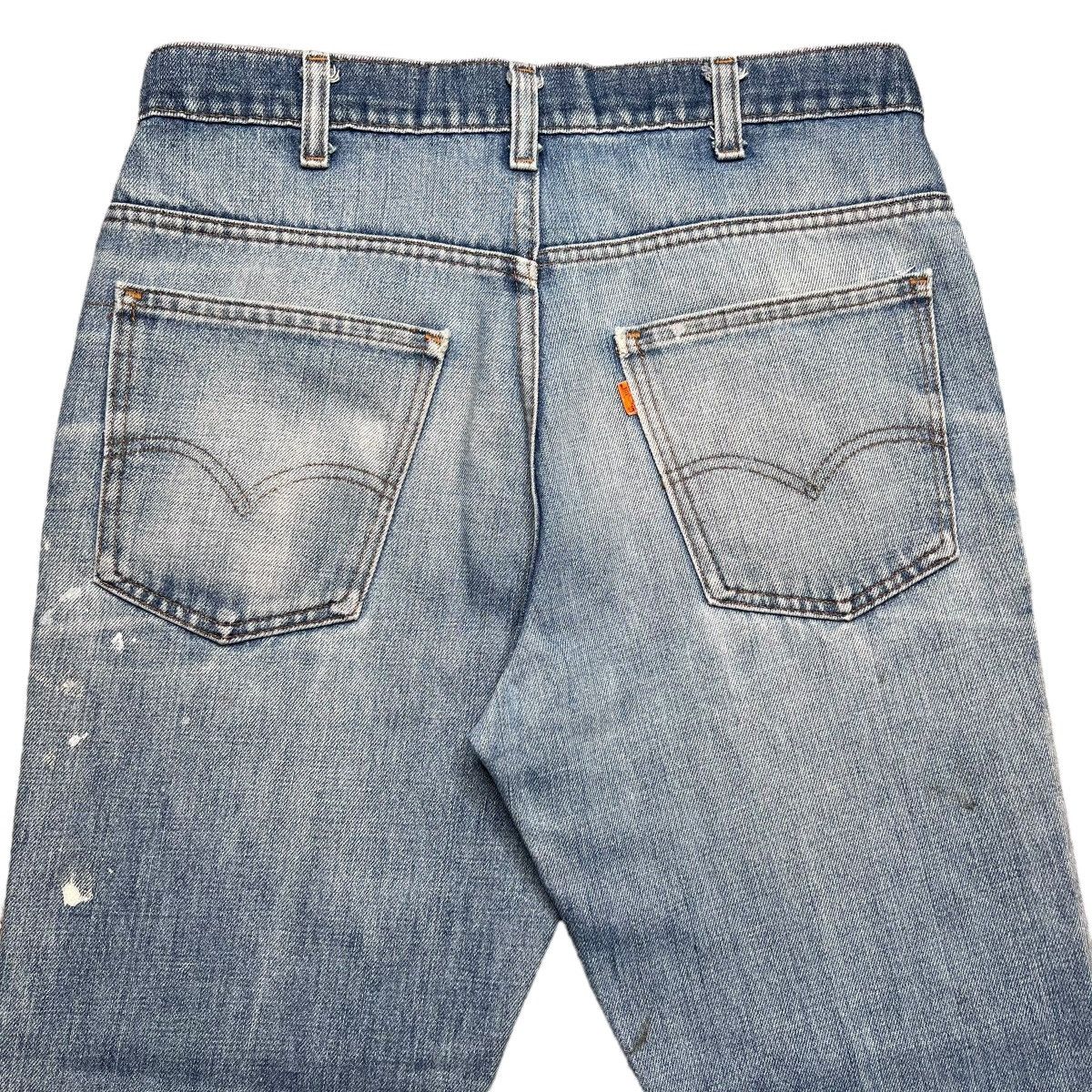 Levi's × Vintage Vtg 70s Levi’s Orange Tab 646 Bellbottom Flare Denim Jeans Size US 32 / EU 48 - 10 Thumbnail