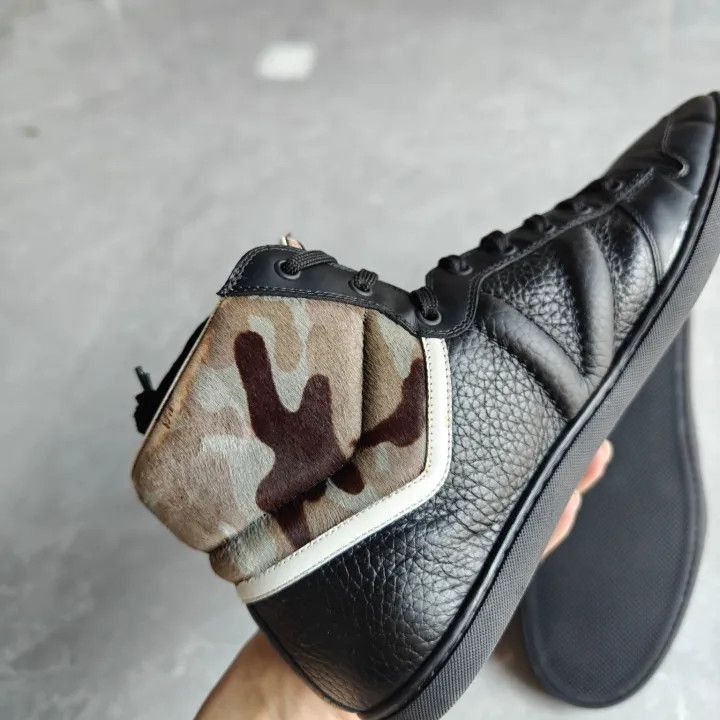 Louis Vuitton Louis Vuitton High-Top Sneakers in Black -2508 Size US 8 / EU 41 - 2 Thumbnail