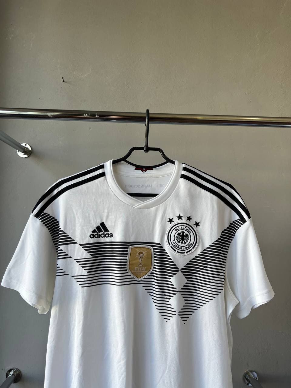 Adidas 2018/19 GERMANY TEAM #11 HOME SOCCER JERSEY FOOTBALL SHIRT L Size US L / EU 52-54 / 3 - 3 Thumbnail