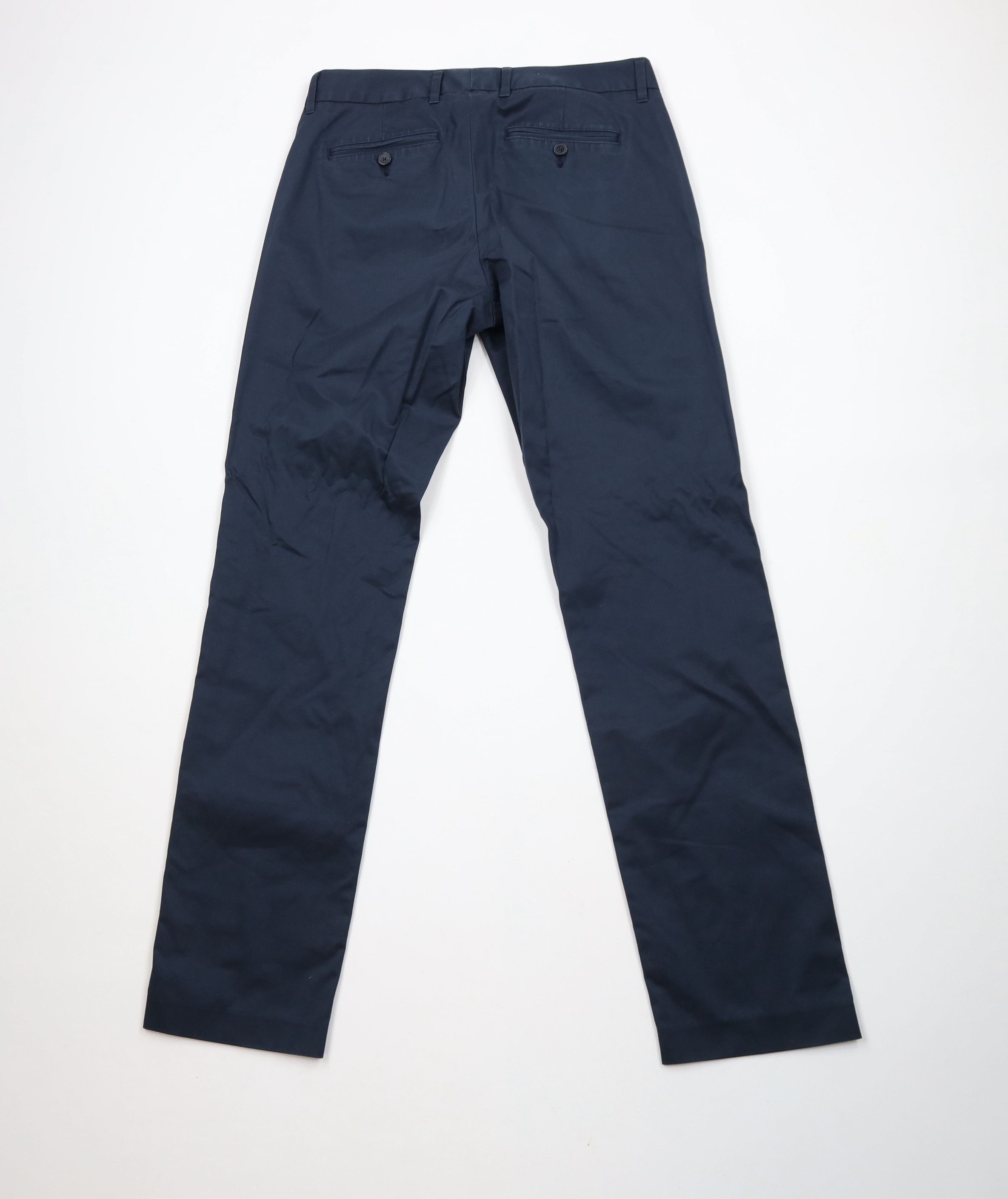 Bonobos × Vintage Bonobos Faded Slim Fit Monday Straight Leg Chino Pants Blue Size US 30 / EU 46 - 8 Thumbnail