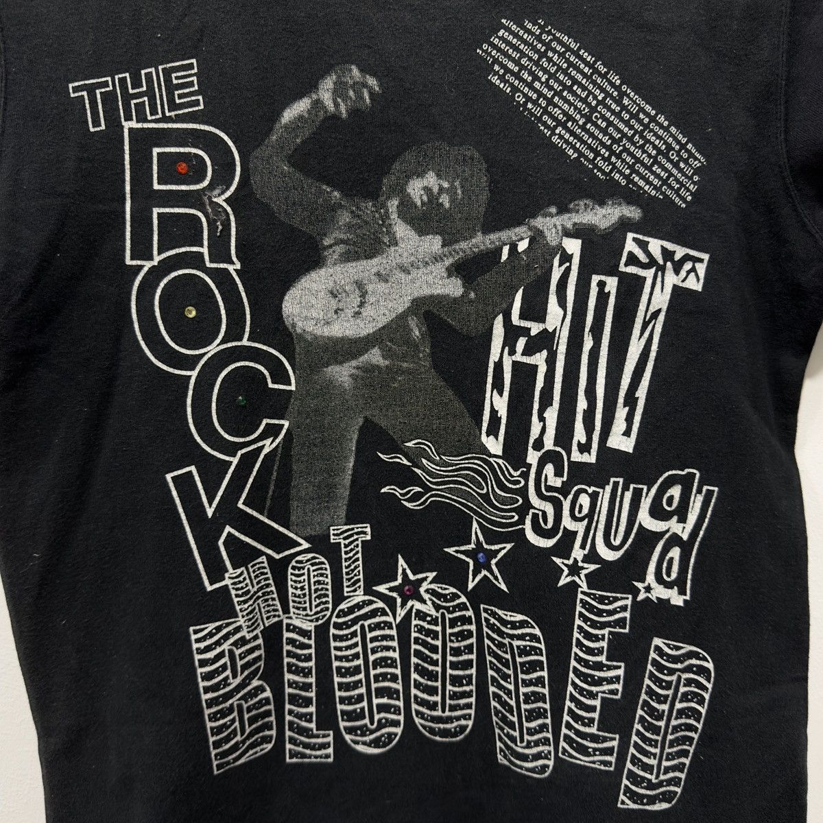 Band Tees × Vintage Hot blooded japanese parody the clash Size US XS / EU 42 / 0 - 2 Thumbnail