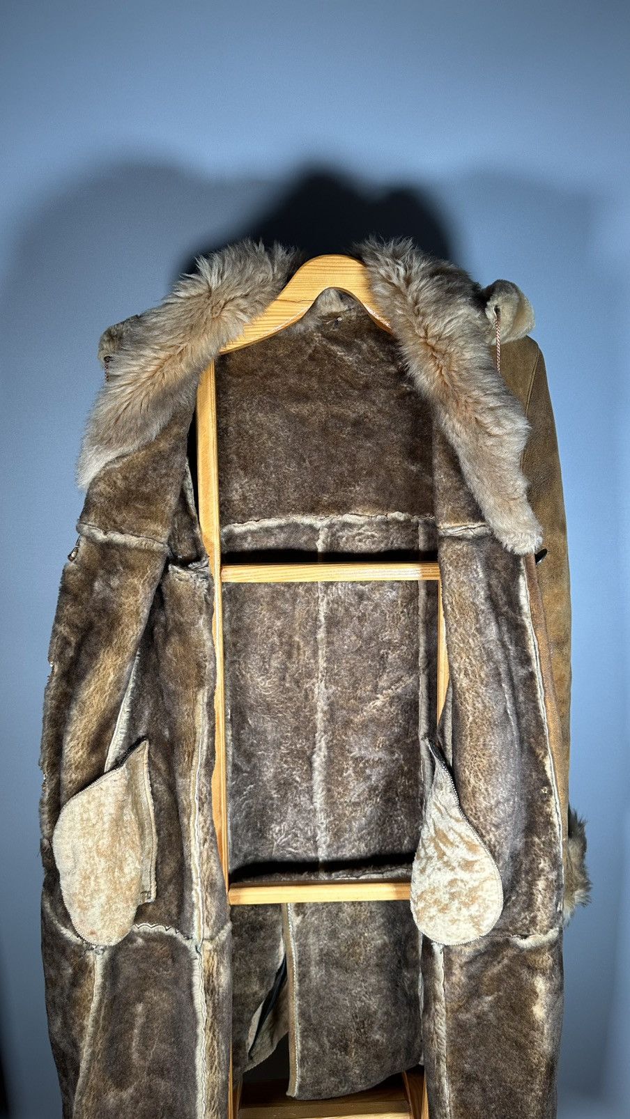 Vintage Vintage women sheepskin 100% coat Size M / US 6-8 / IT 42-44 - 15 Thumbnail