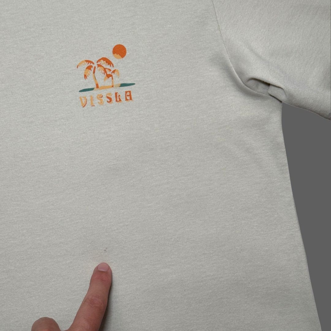 Vissla Vissla Groundswell Organic Bone Pocket SS Tee Size M NWT Size US M / EU 48-50 / 2 - 3 Thumbnail