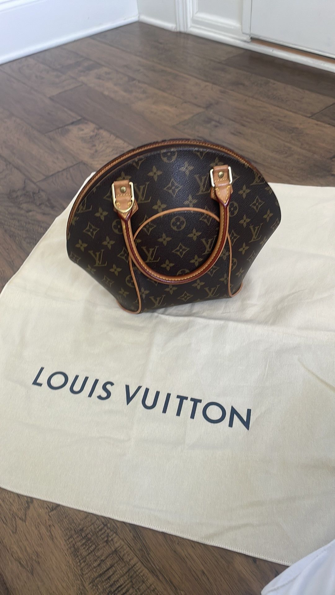 LOUIS VUITTON Monogram Spontini 2Way Shoulder Bag Hand Bag LV Auth ai614