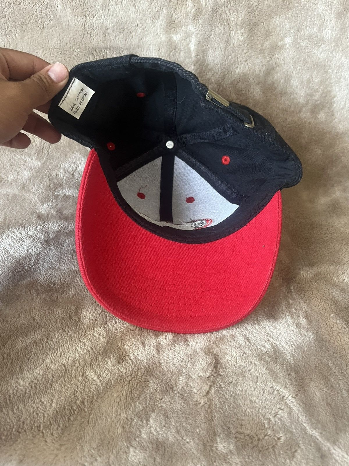 Giant Vintage 2000’s Back Street Boys band Canvas Embroidered hat Size ONE SIZE - 7 Thumbnail