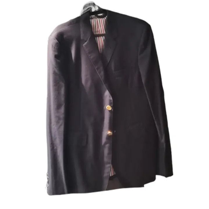 Thom Browne Thom Browne Casual Wool Blazer for Men Size US S / EU 44-46 / 1 - 1 Thumbnail
