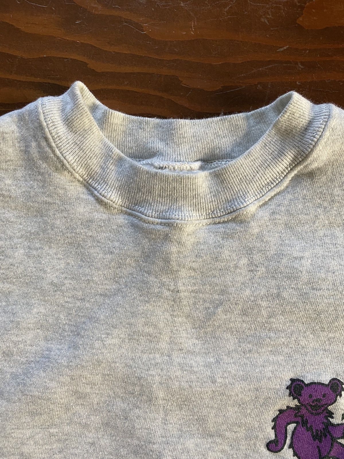 Grateful Dead Vintage ‘95 Grateful Dead Lightning Skull Bear Rose Crewneck Size US L / EU 52-54 / 3 - 6 Thumbnail