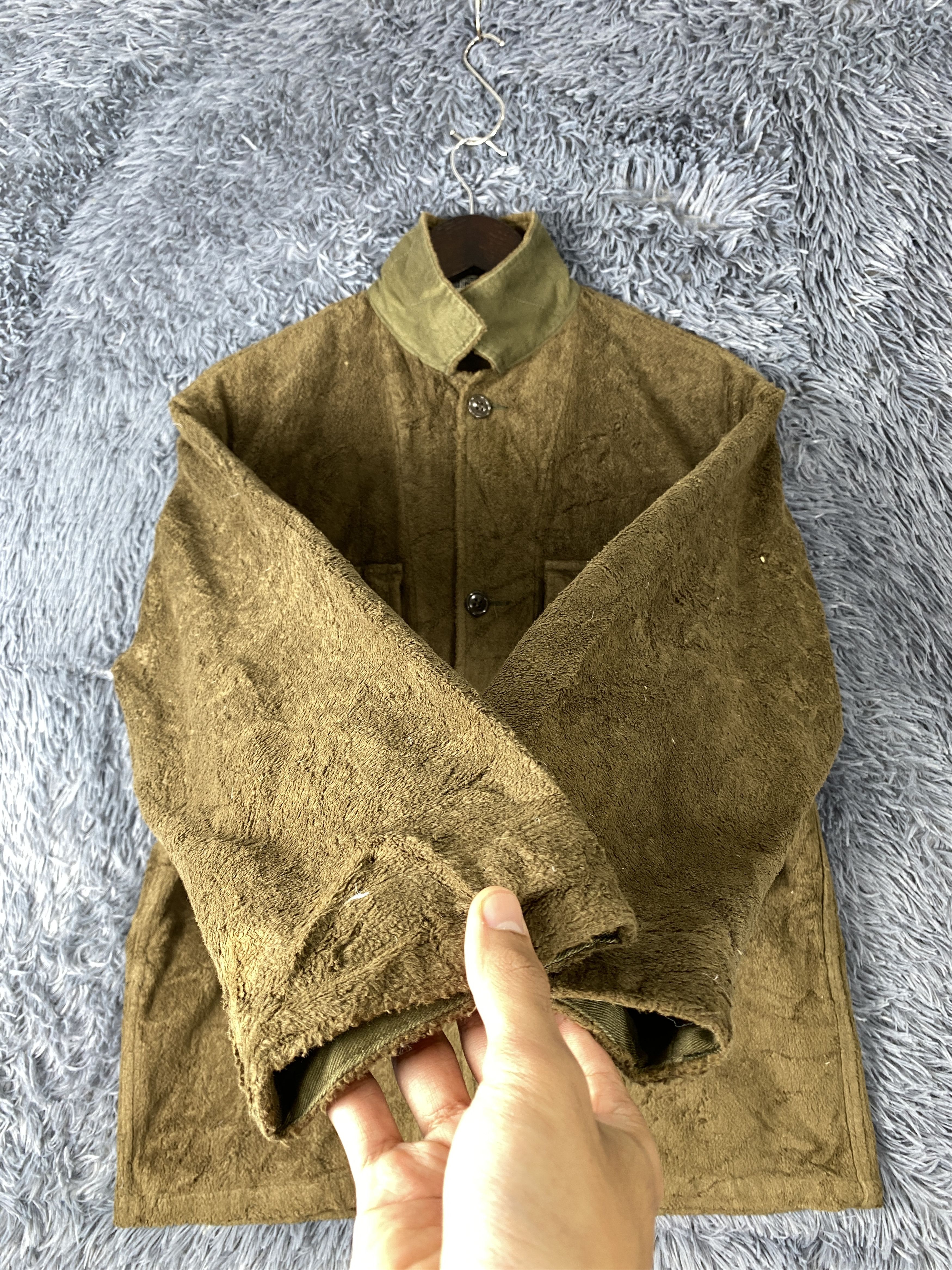J.S. Homestead Vintage J.S Homestead Corduroy Fleece Jacket K0049 Size US S / EU 44-46 / 1 - 4 Thumbnail