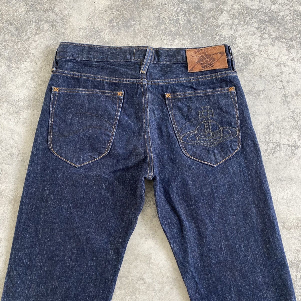 image of Vivienne Westwood Anglomania X Lee Classic Cut Jeans in Blue, Men's (Size 29)