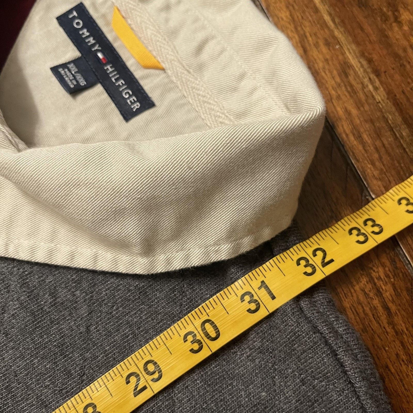 Tommy Hilfiger Tommy Hilfiger Shirt XXL Rugby Long Sleeve Flag Colorblock Size US XXL / EU 58 / 5 - 8 Thumbnail