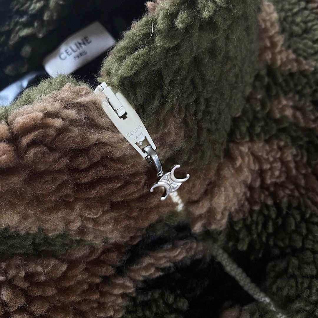 Celine Celine SS22 Camo Fleece Jacket Size US M / EU 48-50 / 2 - 4 Thumbnail