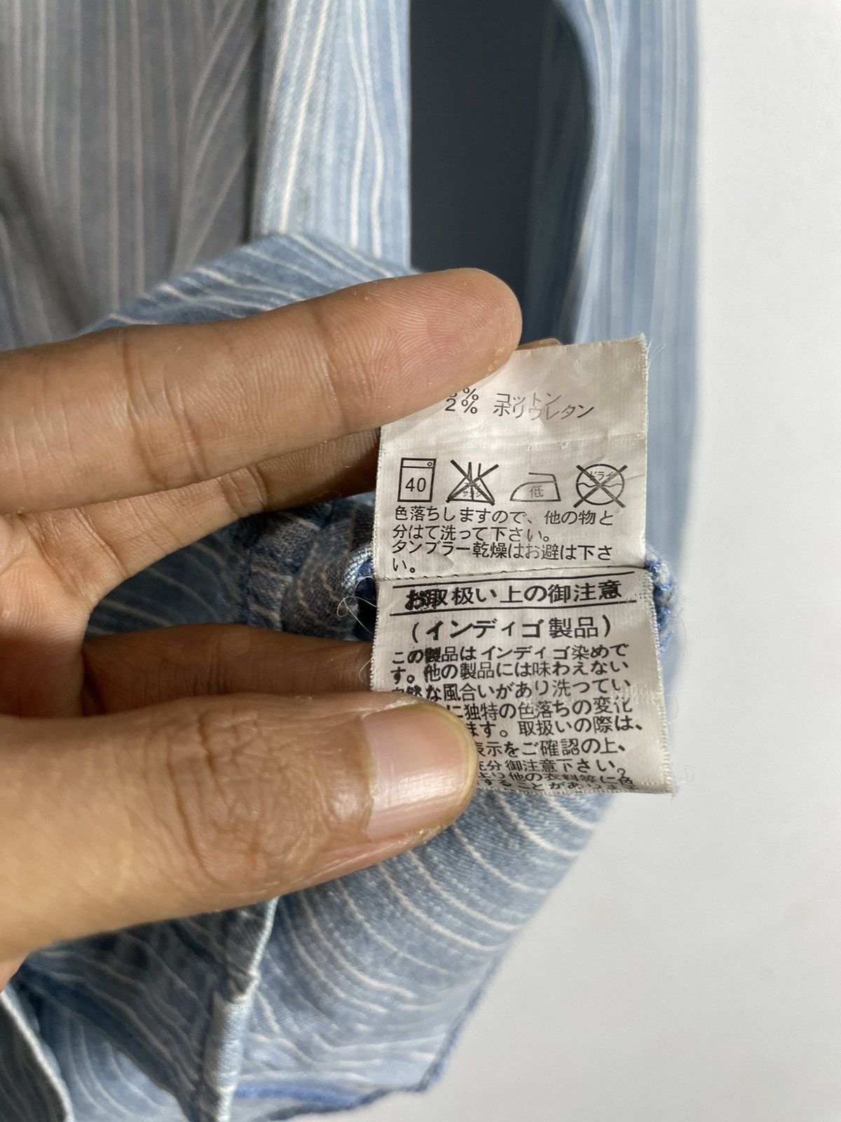 If Six Was Nine STUDED RIPPED DISTRESSED SHIRT IFSIXWASNINE PUNK STYLE Size US S / EU 44-46 / 1 - 11 Thumbnail