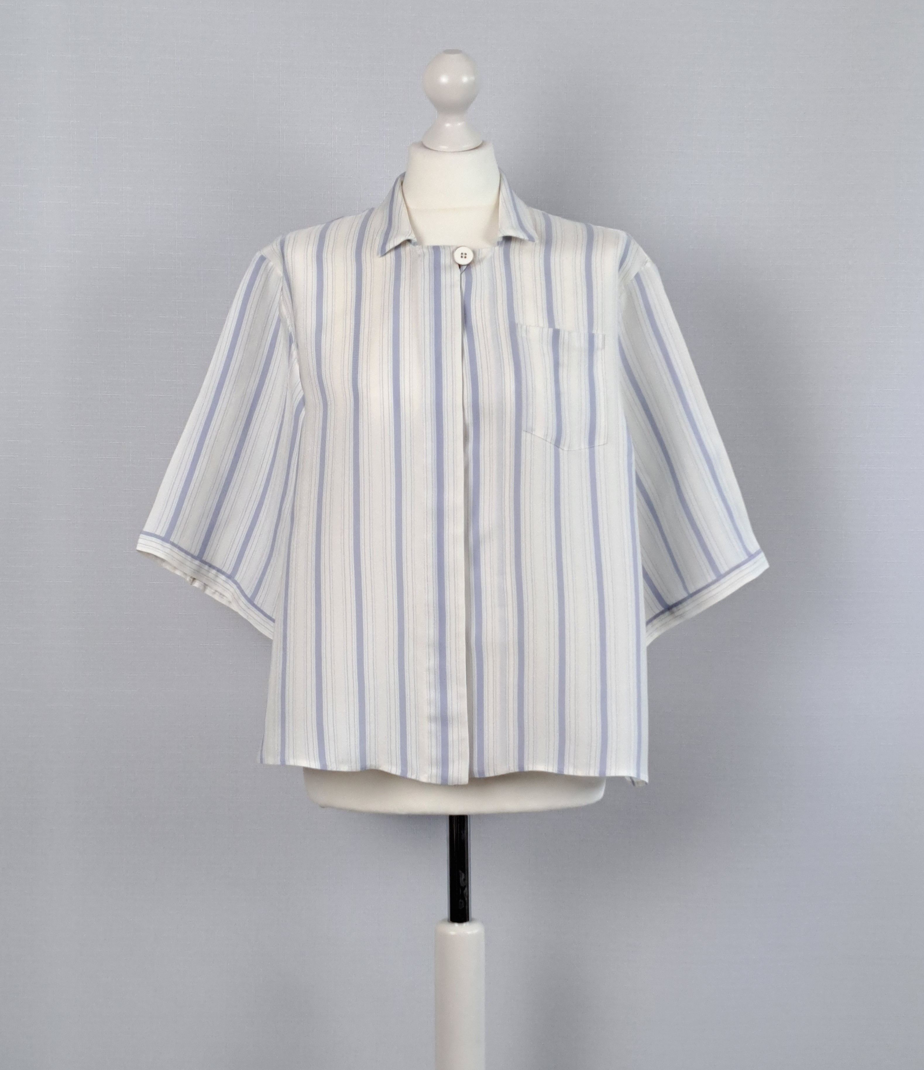 Jil Sander Jil Sander luxury oversized striped shirt. Size 36 Size S / US 4 / IT 40 - 1 Thumbnail