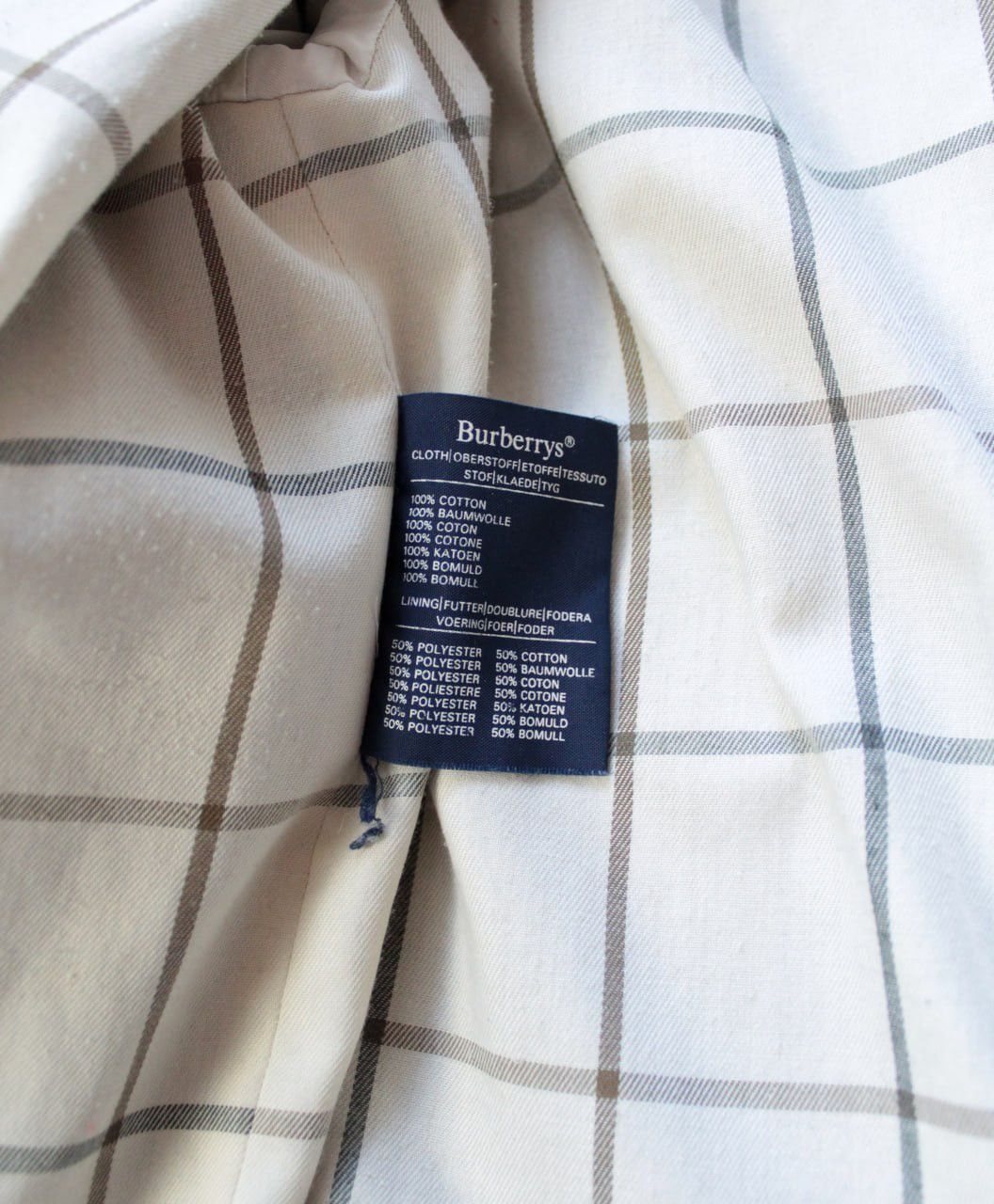 Burberry × Vintage 00s BURBERRYS Distressed Vintage Jacket Y2K Nova Check Size US S / EU 44-46 / 1 - 5 Thumbnail