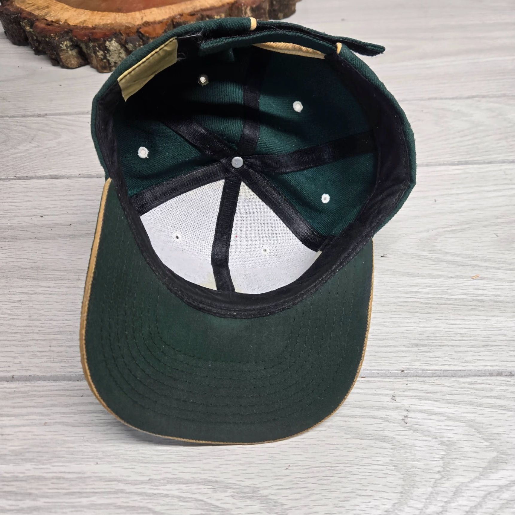Vintage VINTAGE US Army Retired Green Adult Adjustable Strapback Baseball Cap Hat Size ONE SIZE - 6 Thumbnail