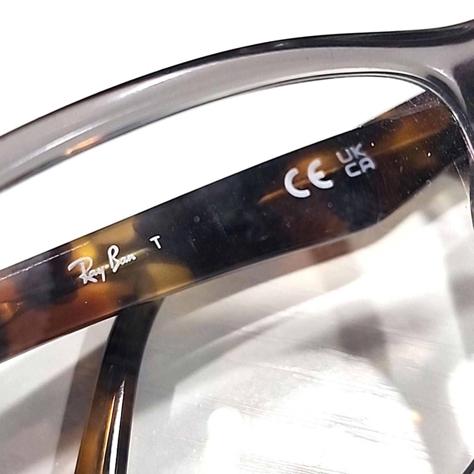 RayBan Ray Ban RB5228 5629 Gray Tortoise Oval Eyeglasses 53/17 140 Size ONE SIZE - 7 Thumbnail