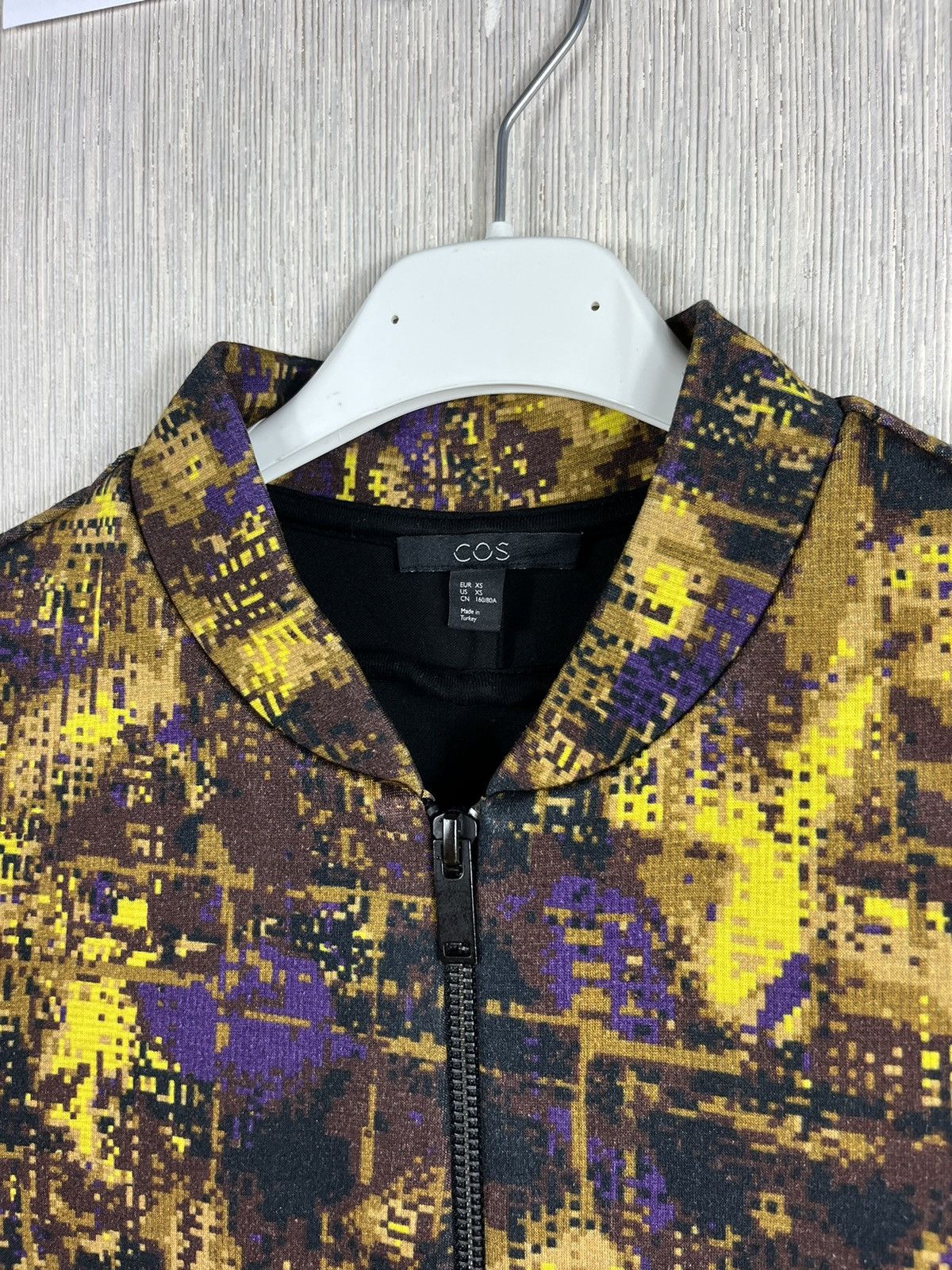 Cos × Designer COS abstract full print pixel light viscose jacket Size XS / US 0-2 / IT 36-38 - 10 Thumbnail