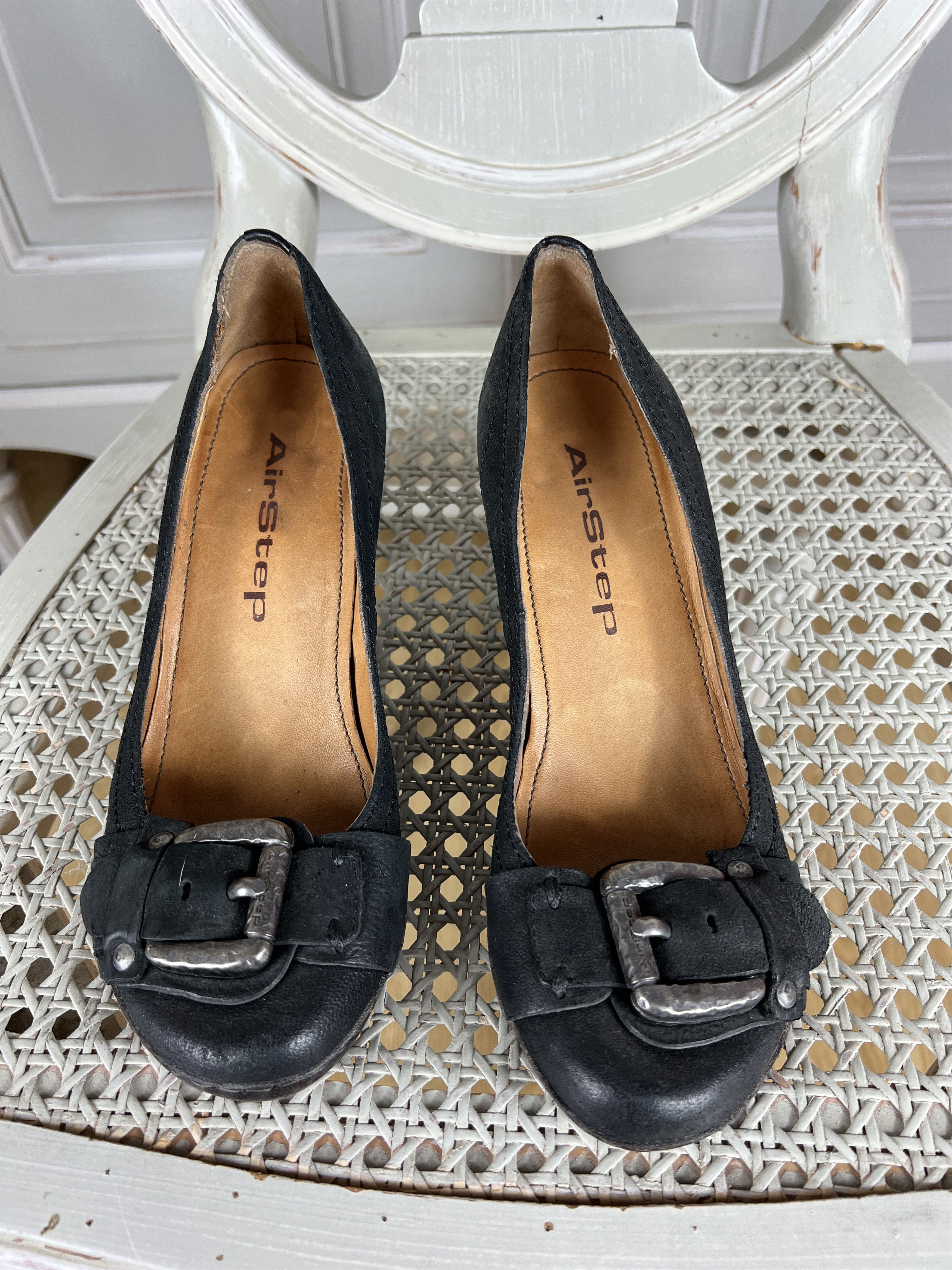 A.S.98 A.S.98 AIRSTER SPIKE HEEL STILETTO SHOES Size US 7 / IT 37 - 2 Thumbnail
