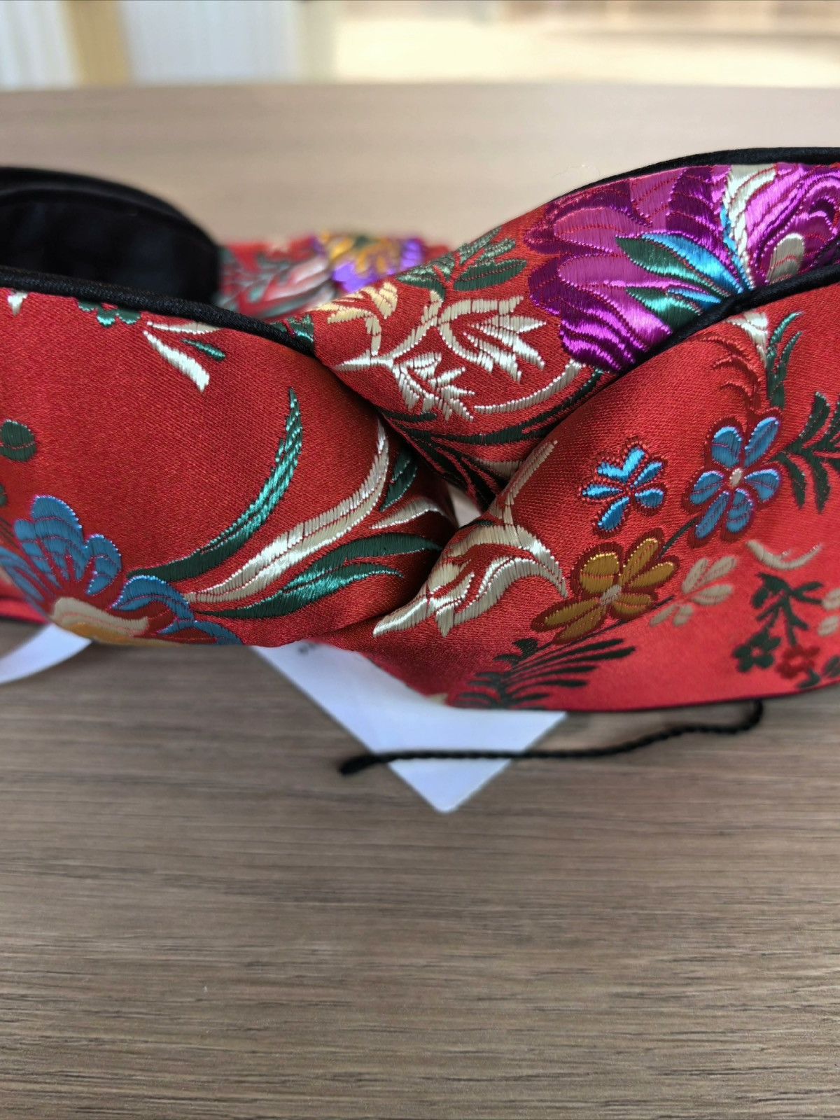 Gucci Gucci floral silk headband Size ONE SIZE - 3 Thumbnail
