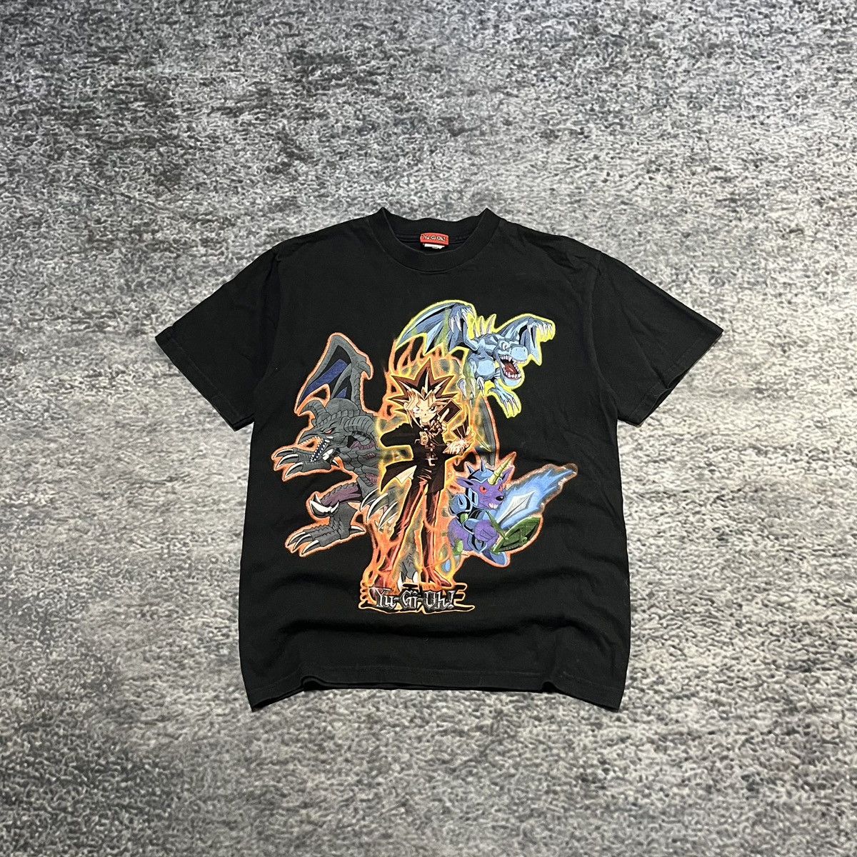 Vintage VINTAGE 90s YUGIOH ANIME CARTOON BLACK T SHIRT YOUTH MEDIUM Size US XS / EU 42 / 0 - 1 Thumbnail