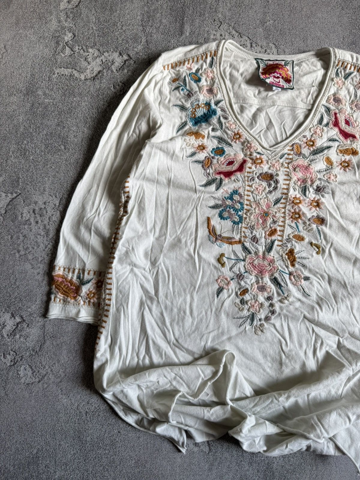 Johnny Was Johnny Was XS knitwear flowers shirt blouse pullover jumper Size XS / US 0-2 / IT 36-38 - 3 Thumbnail