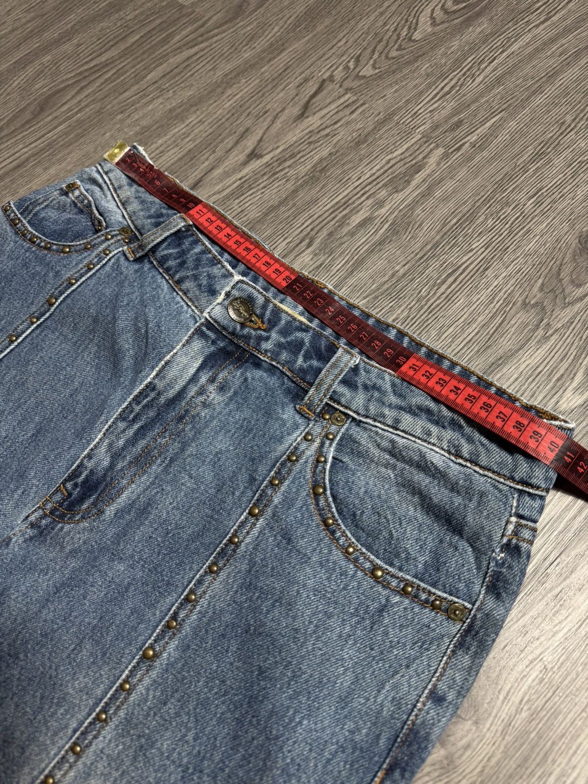 Ed Hardy 💥RARE💥Ed Hardy Vintage Y2K Denim Size US 30 / EU 46 - 18 Thumbnail