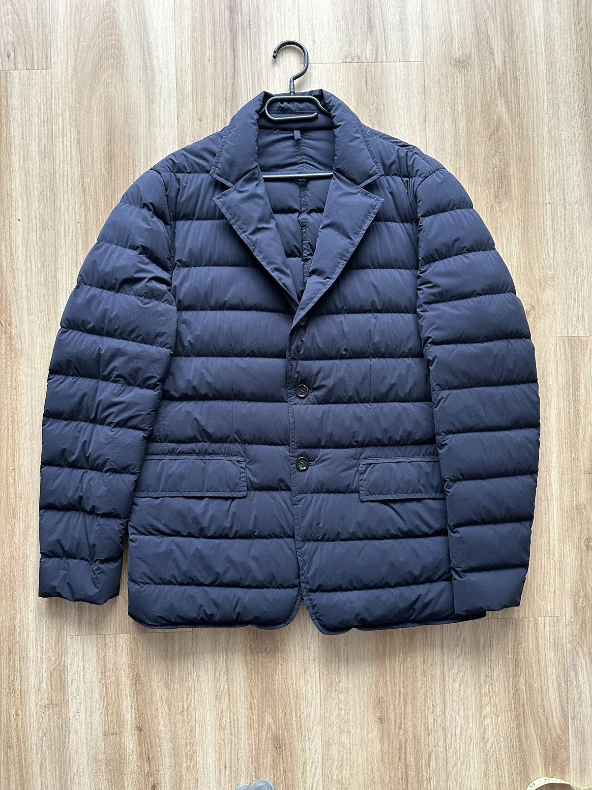 Moncler MONCLER Deydier giacca down padded jacket blue Size US L / EU 52-54 / 3 - 1 Thumbnail
