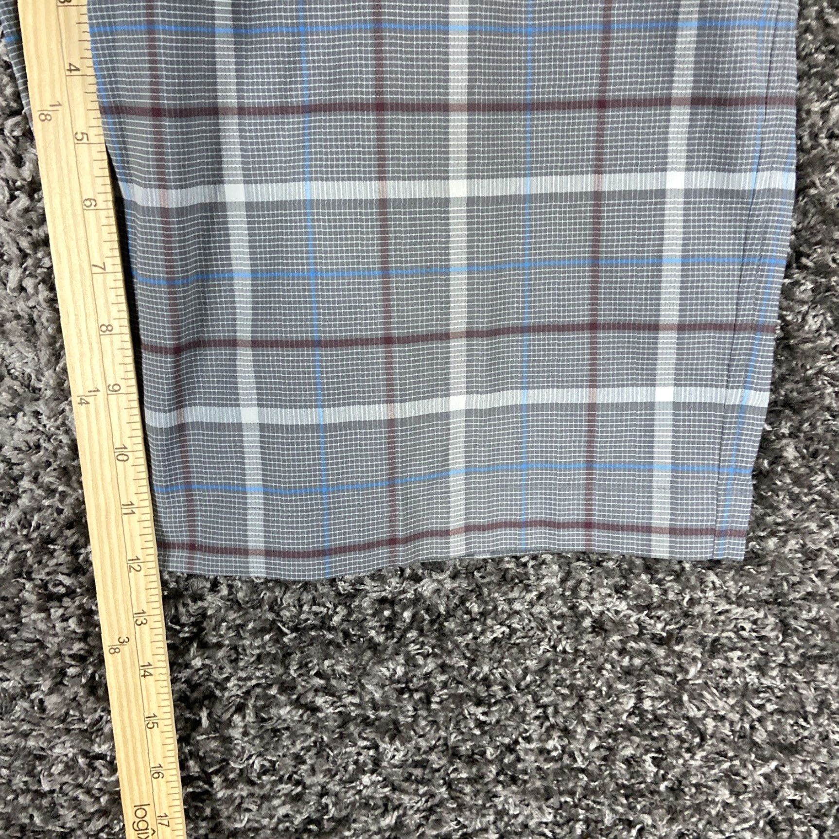 Nike Nike Golf Plaid Chino Shorts Blue Adult 34 Mens Size US 34 / EU 50 - 6 Thumbnail
