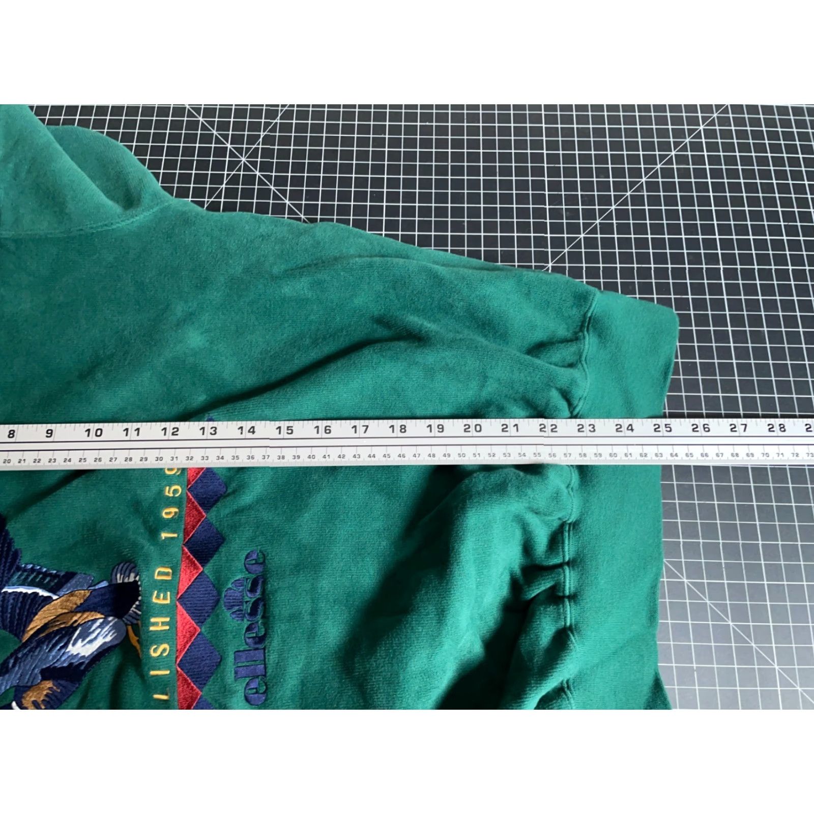 Ellesse ellesse Mallard Sweatshirt Adult Medium Dark Green Crewneck Embroidered Nature Size US M / EU 48-50 / 2 - 6 Thumbnail