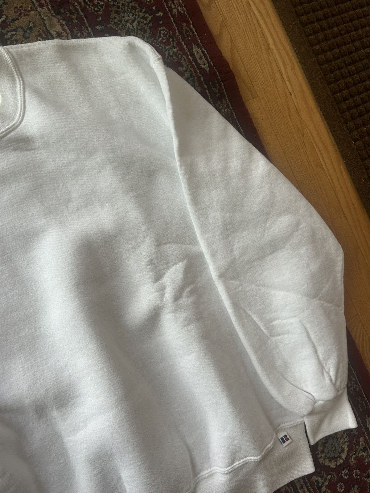 Russell Athletic 90s white Russell crewneck Size US L / EU 52-54 / 3 - 4 Thumbnail