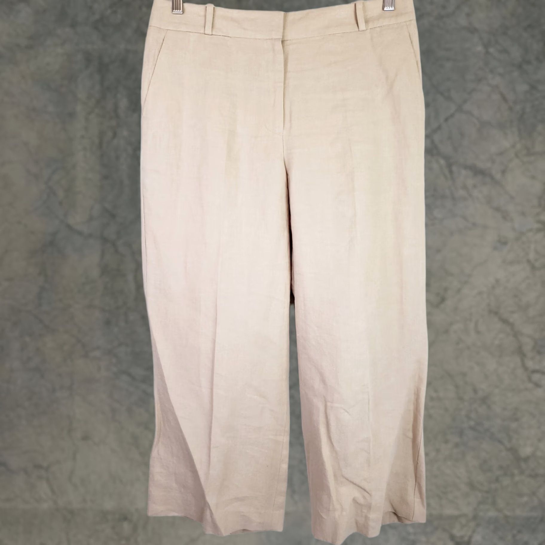 Talbots Talbots Heritage Pants Size 8 Linen Lightweight Khaki Beige Casual Preppy Womens Size 30" / US 8 / IT 44 - 1 Thumbnail