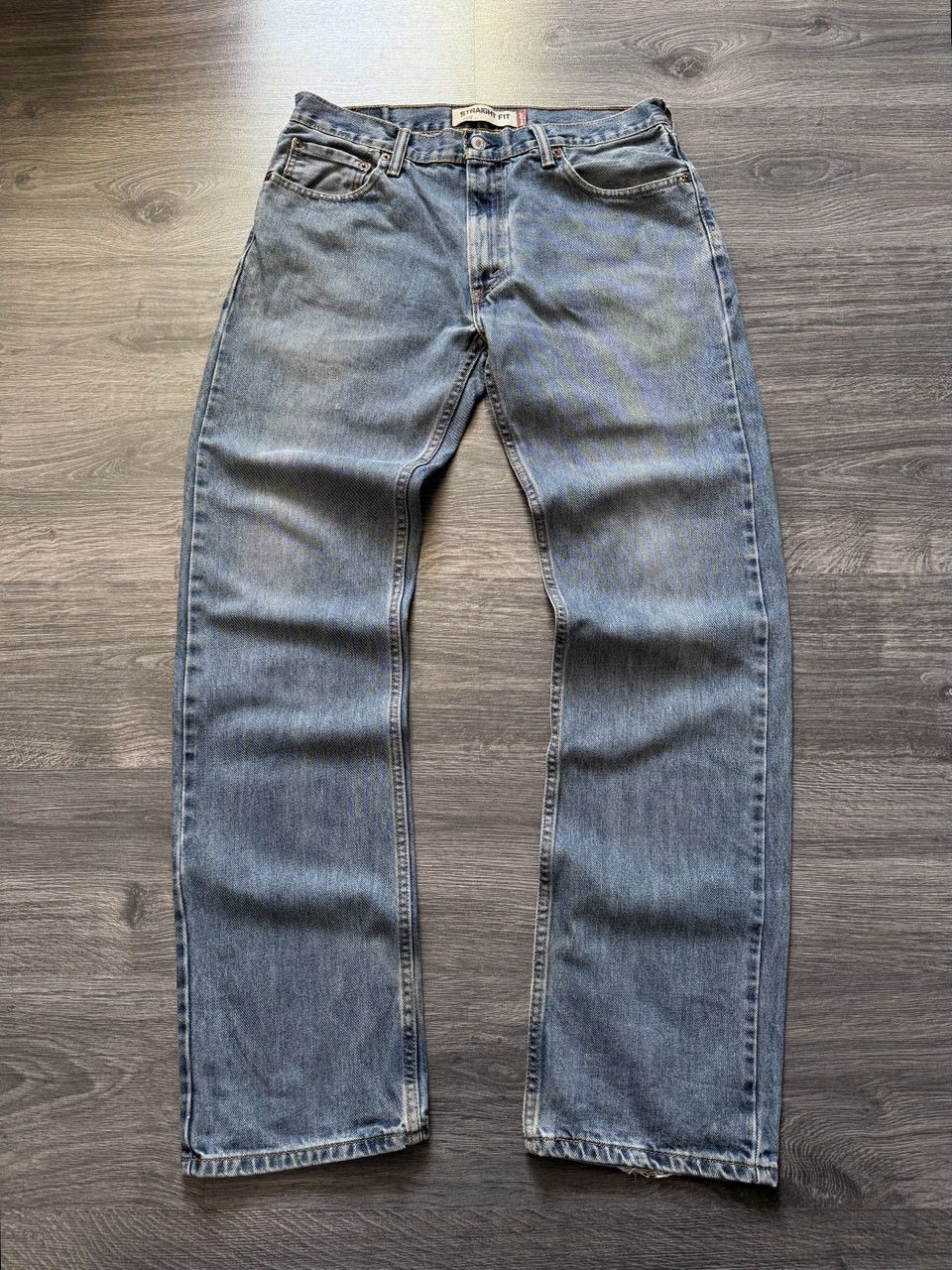 Levi's Disstressed Levi’s 505 Vintage Faded Tab Jeans 33x34 Size US 33 - 1 Thumbnail