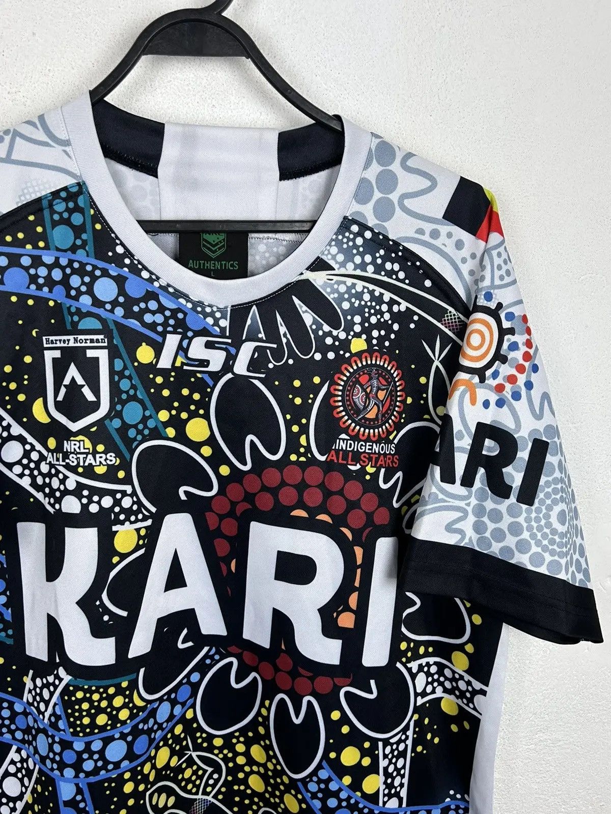 Other Harvey Norman 2018 Australian Indigenous All Stars Jersey Size US L / EU 52-54 / 3 - 2 Thumbnail