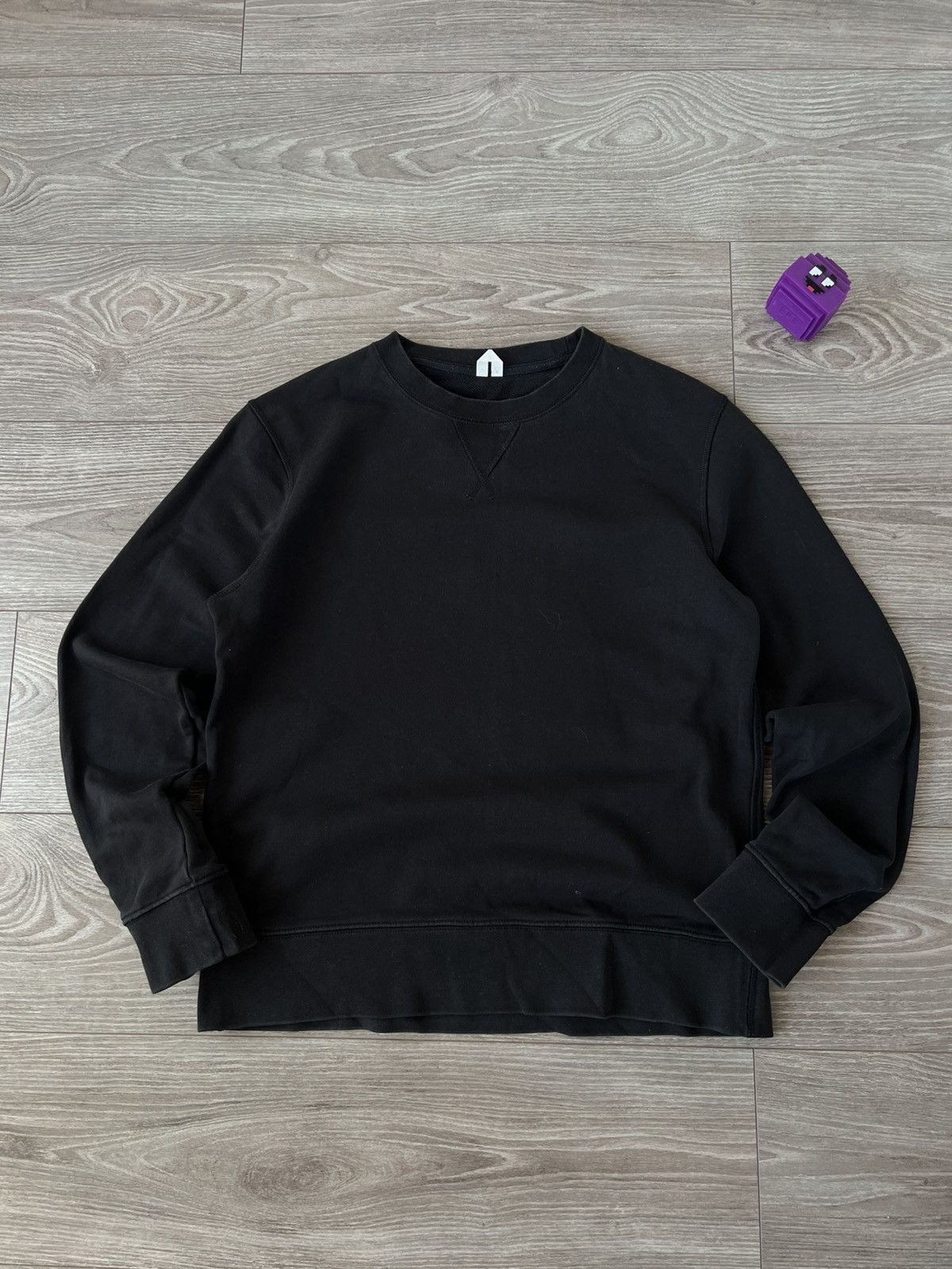 Designer ‼️Arket Limited Balck Heavy Cotton Oldmoney Y2k Sweatshirt ‼️ Size US M / EU 48-50 / 2 - 4 Thumbnail
