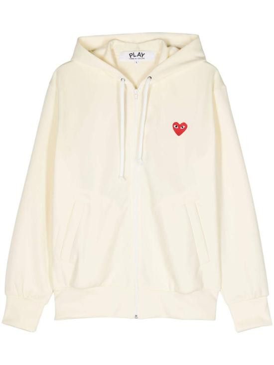 Comme des Garcons COMME DES GARCONS Women Hoodies AX T172 051 3 White Size XL / US 12-14 / IT 48-50 - 1 Thumbnail