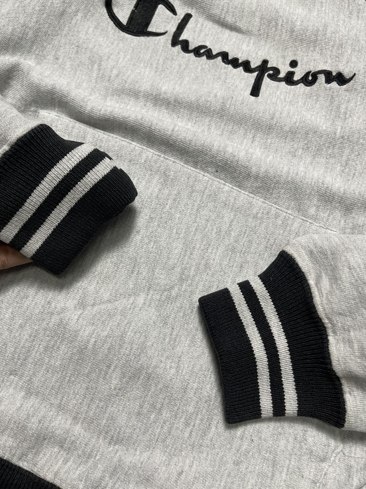 Champion 90s CHAMPION REVERSE WEAVE SPELLOUT HOODIE Size US M / EU 48-50 / 2 - 10 Thumbnail