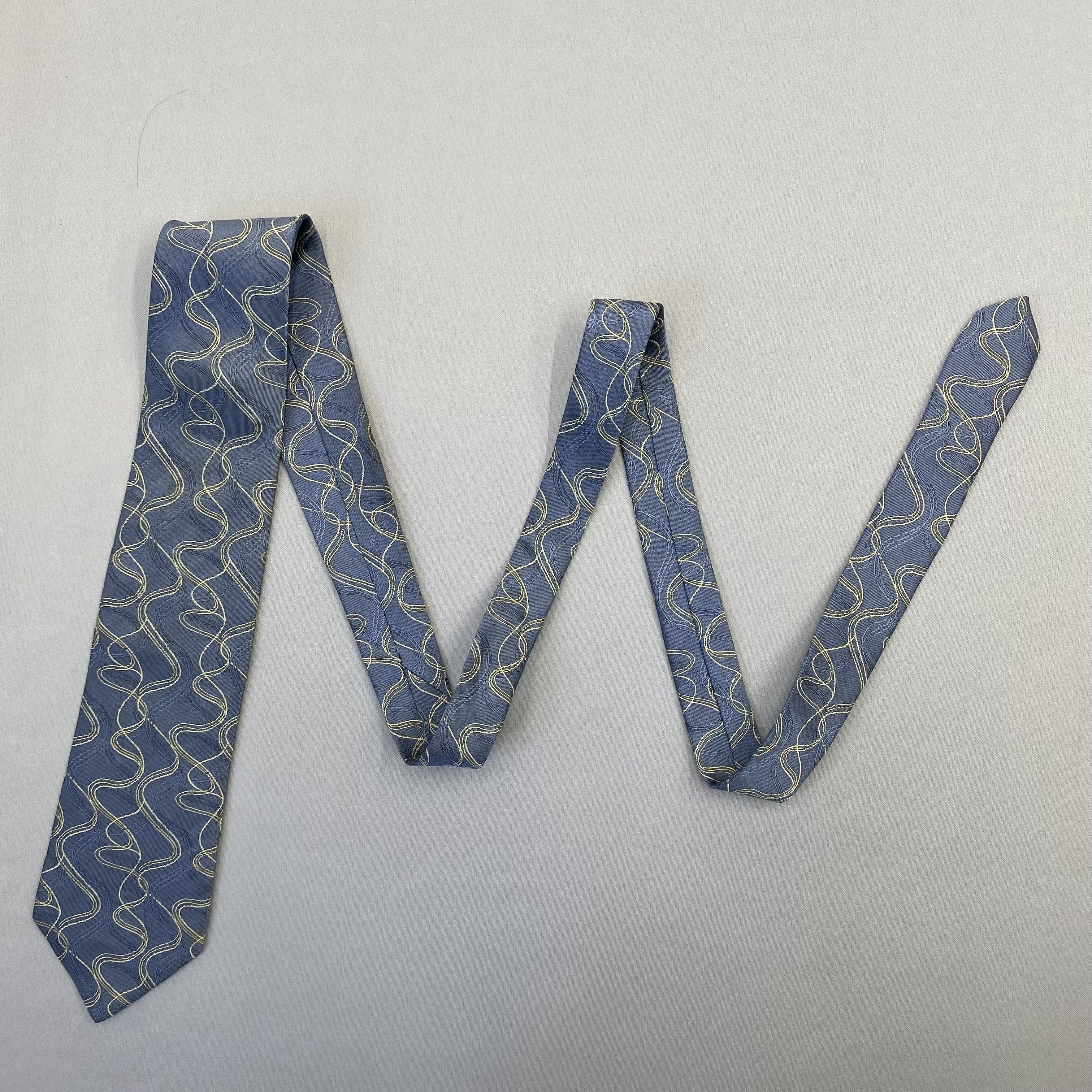 MCM Vintage MCM SILK Necktie Cravate Pure Silk Neck Tie Size ONE SIZE - 5 Thumbnail