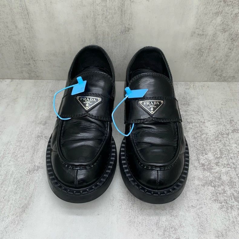 Prada Prada Thick Sole Loafers Size 7.5-2506 Size US 7.5 / EU 40-41 - 7 Thumbnail